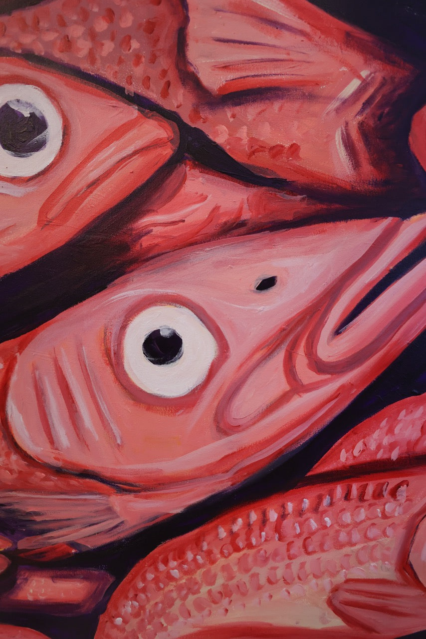 ערמת דגים | fish market